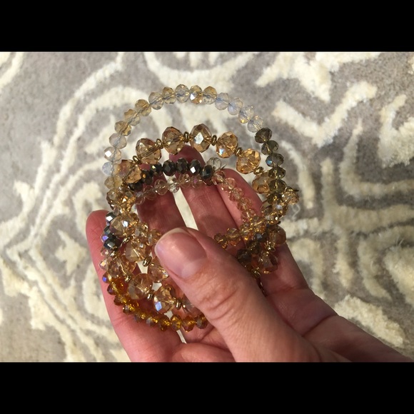Beaded wraparound bracelet - Picture 4 of 4